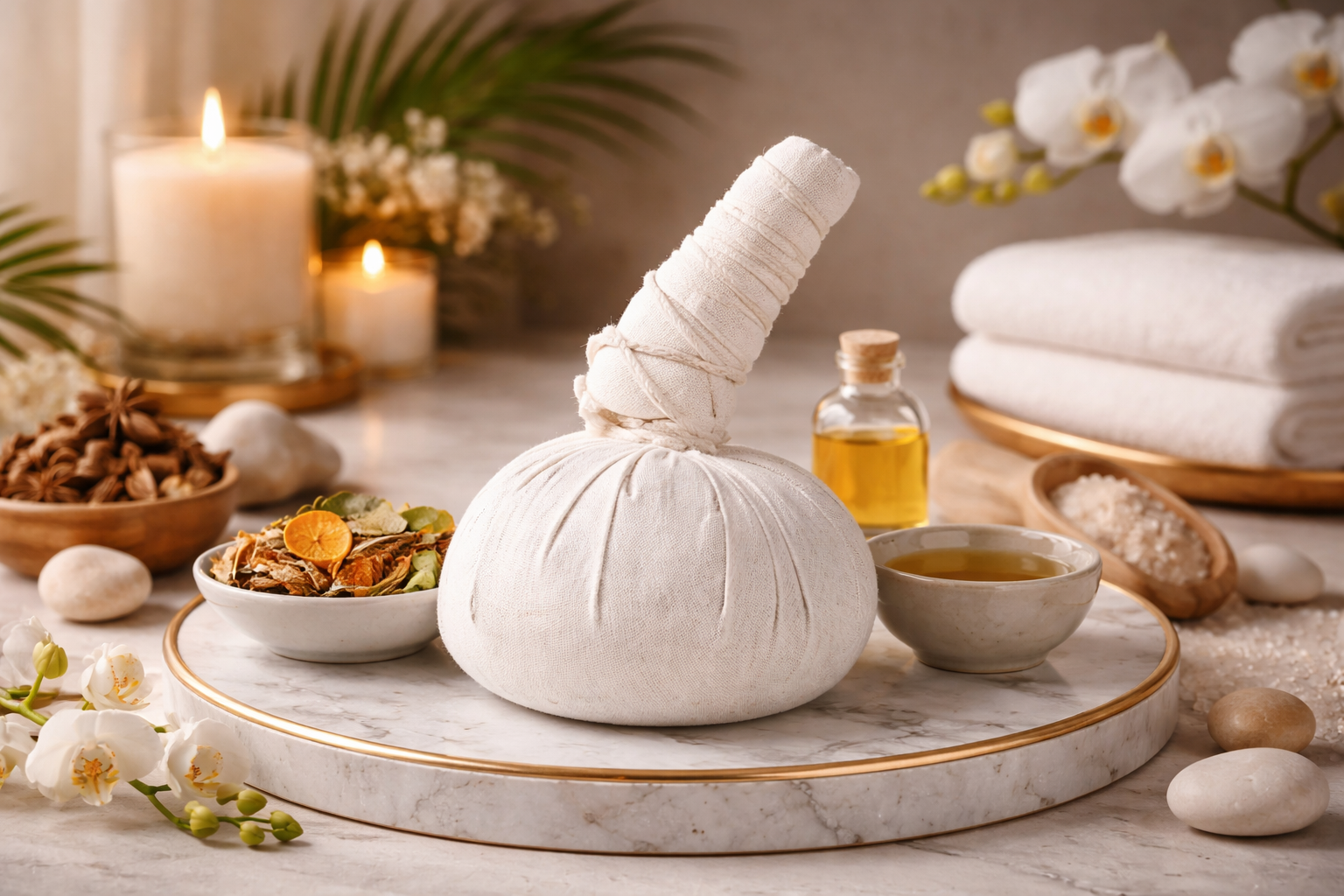 ลูกประคบสมุนไพร