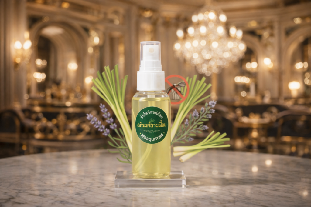 ตะไคร้หอมไล่ยุง