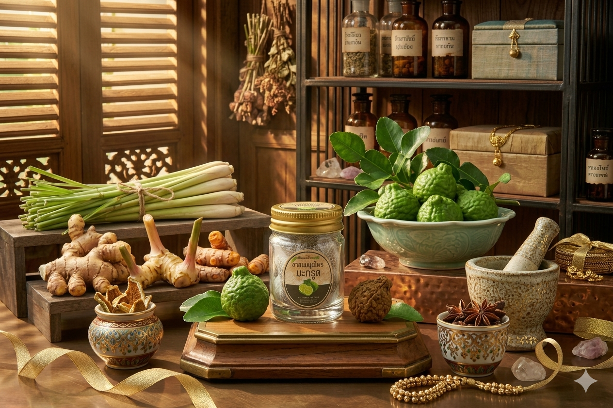 ยาดมสมุนไพรมะกรูด