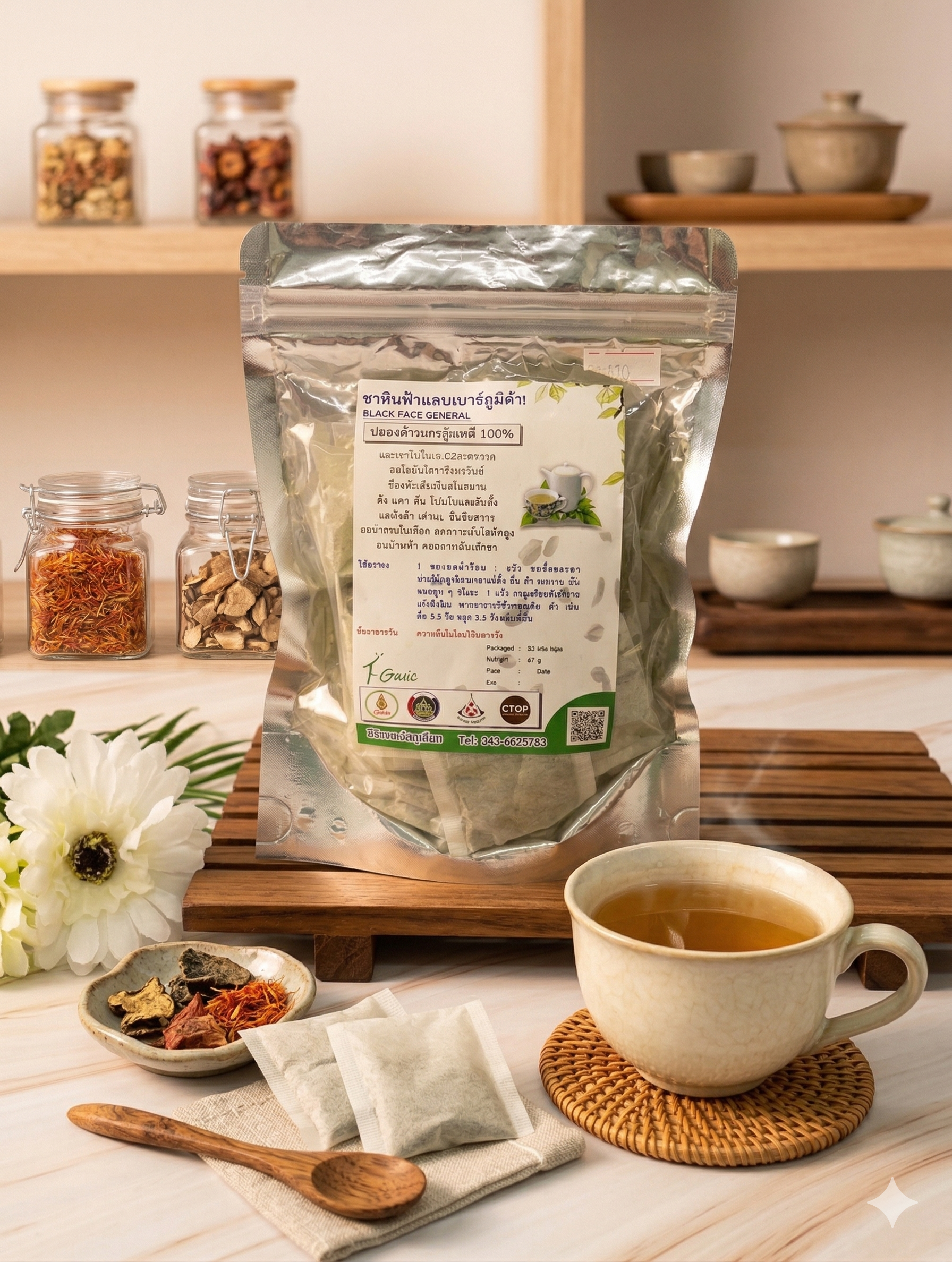 ชาหินฟ้าแลป