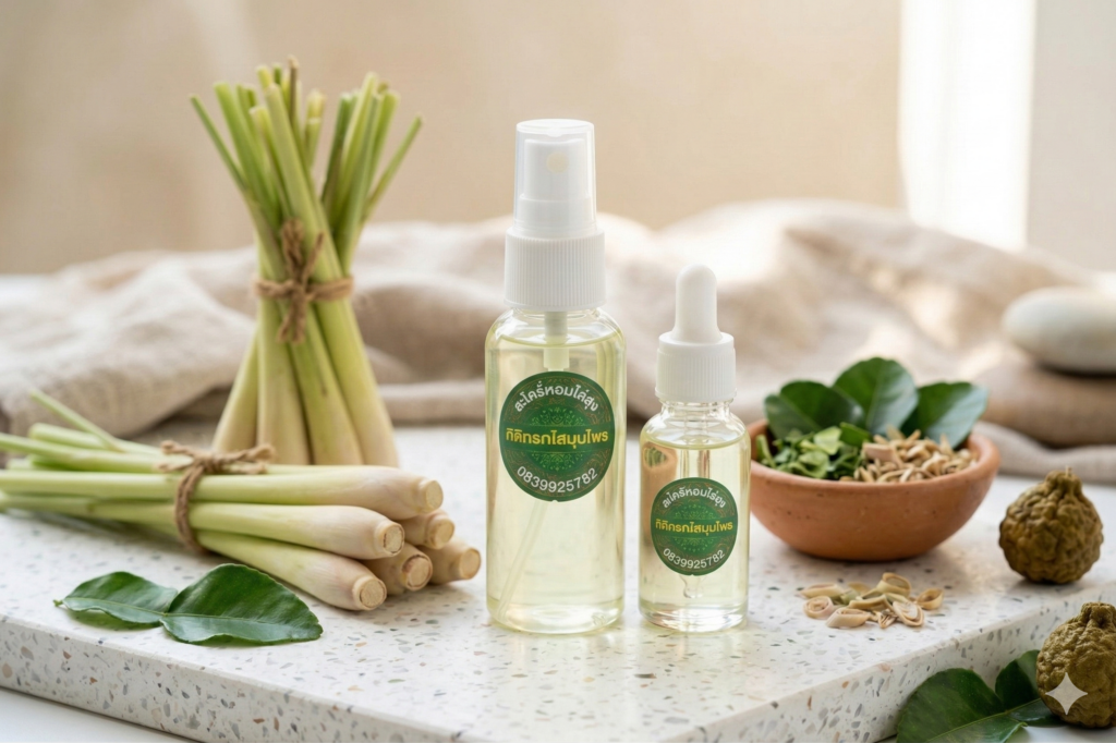 ตะไคร้หอมไล่ยุง