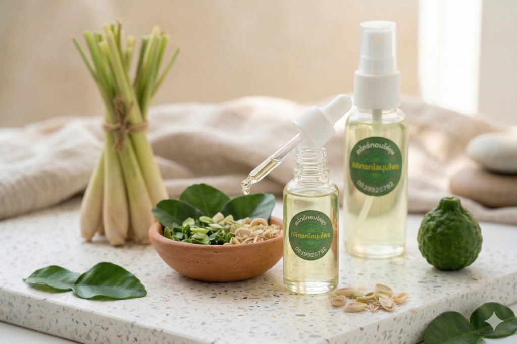 ตะไคร้หอมไล่ยุง