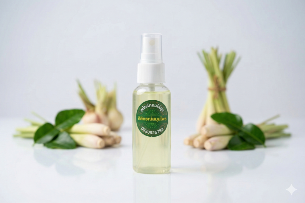 ตะไคร้หอมไล่ยุง