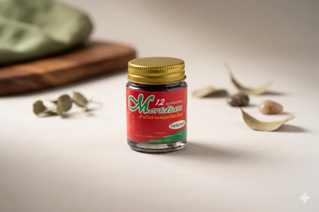 น้ำมันว่านสมุนไพร12-เมอริเดียน