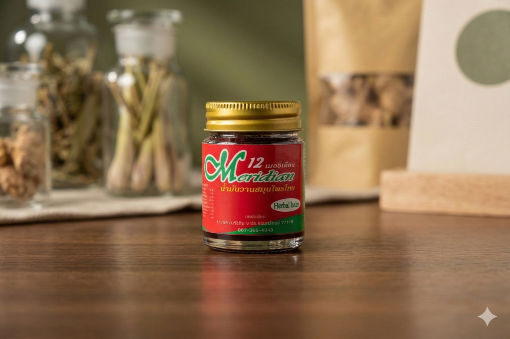 น้ำมันว่านสมุนไพร12-เมอริเดียน