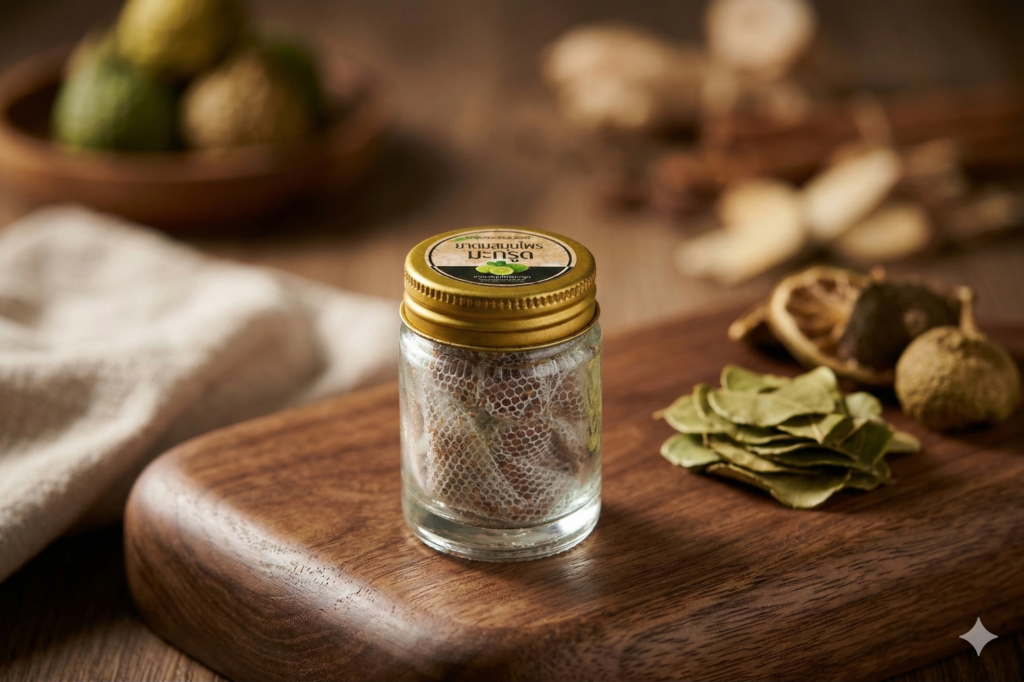 ยาดมสมุนไพรมะกรูด