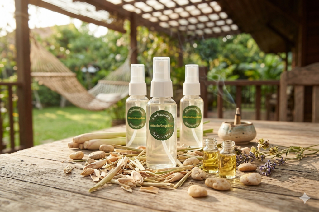 ตะไคร้หอมไล่ยุง