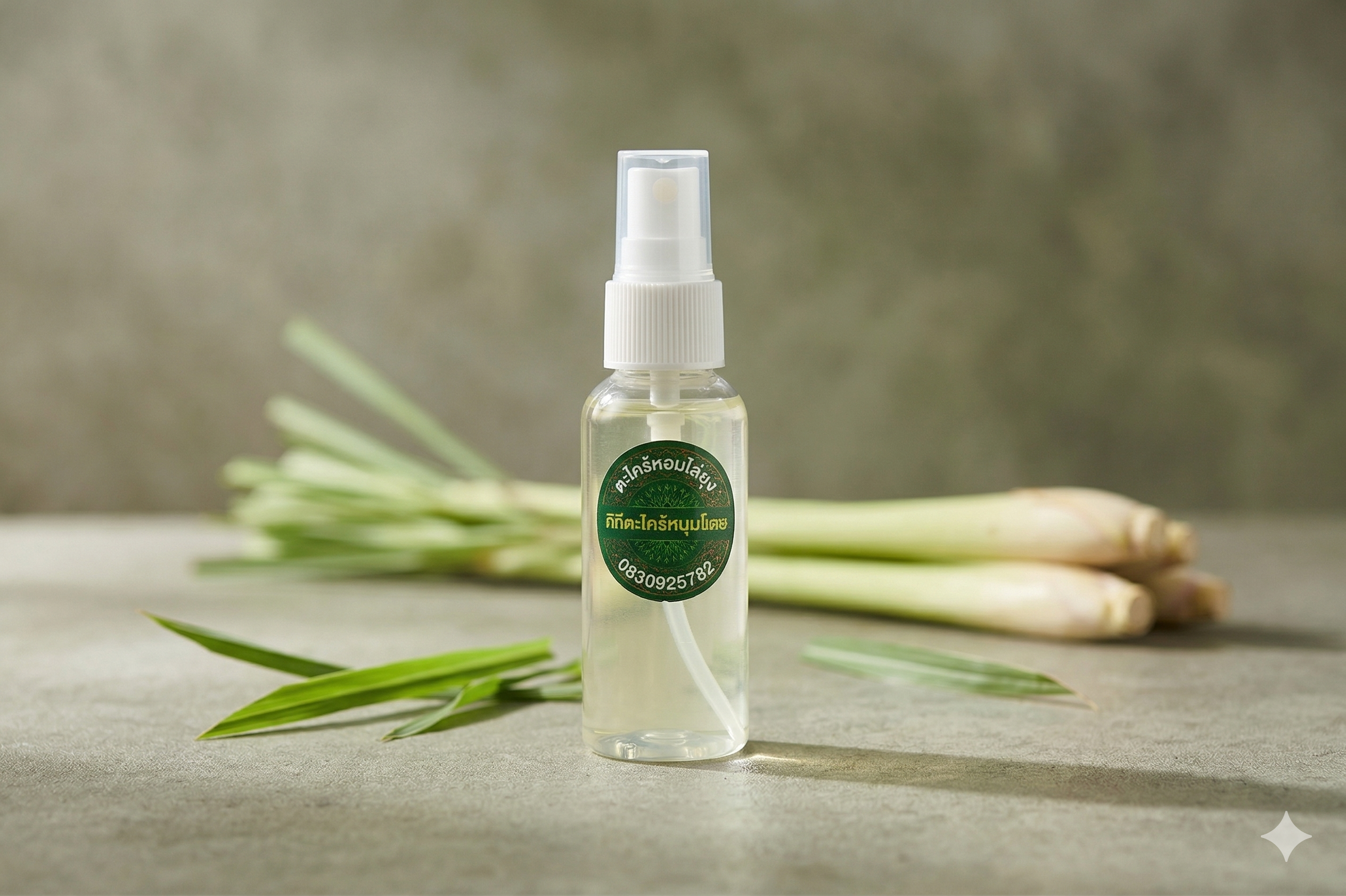 ตะไคร้หอมไล่ยุง