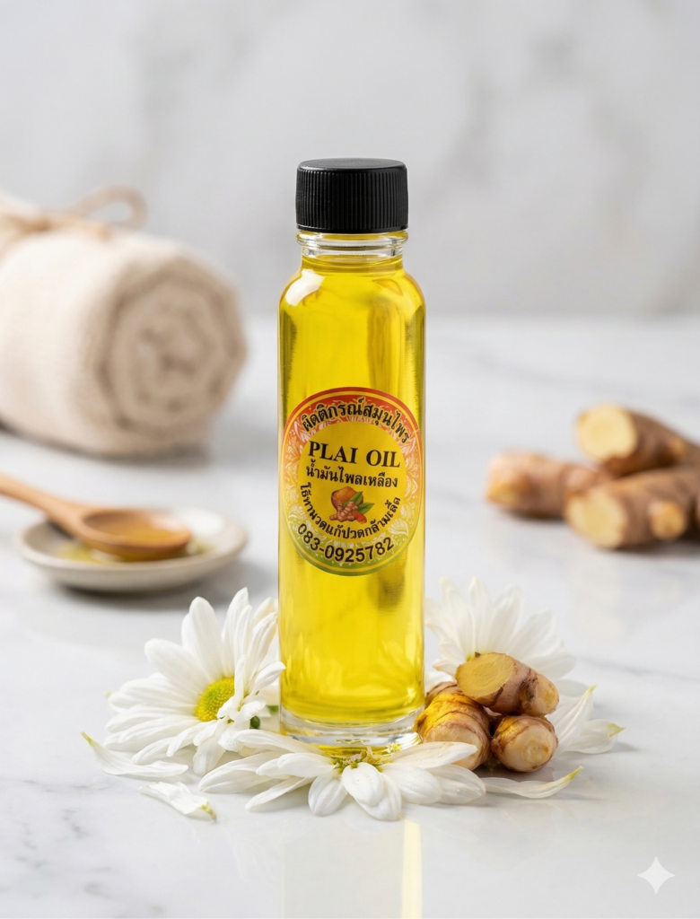 น้ำมันไพลเหลือง